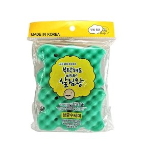 Губка для мытья посуды Insan Antibacterial Both Sided Multi-purpose Scrubber (2 шт.)