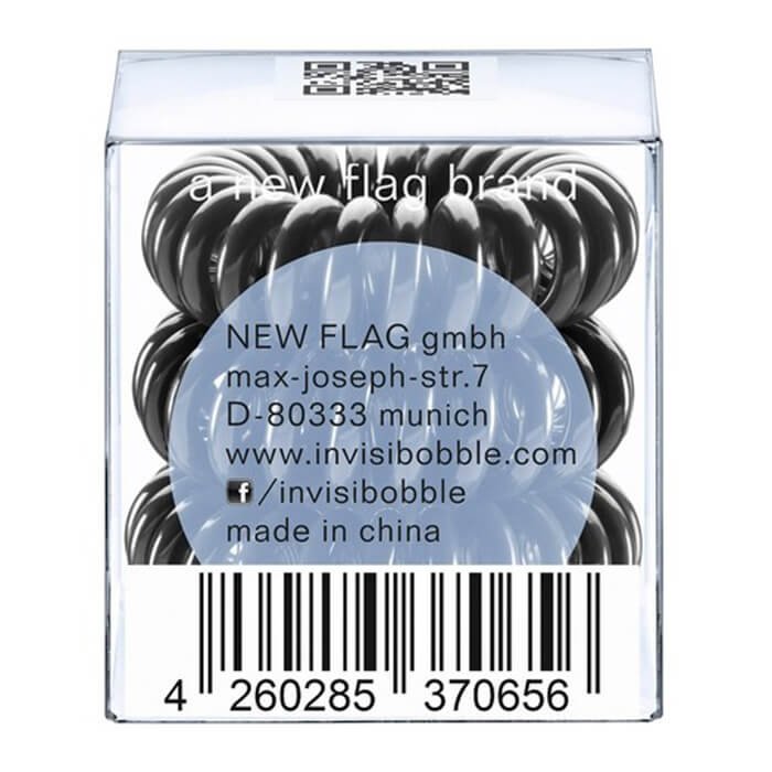 Резинка-браслет для волос Invisibobble True Black