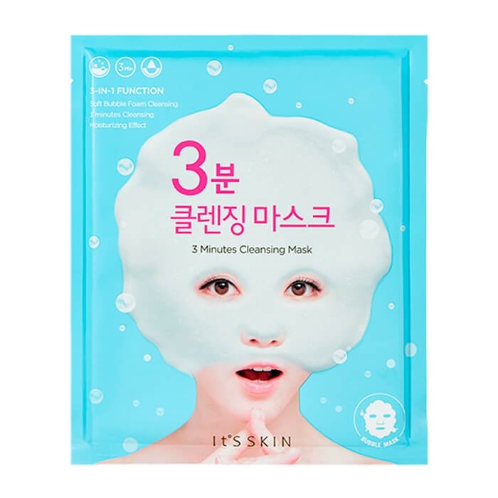 Кислородная тканевая маска It's Skin 3 Minutes Cleansing Mask
