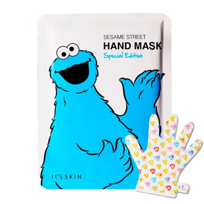 Маска для рук It's Skin Sesame Street Hand Mask Special Edition