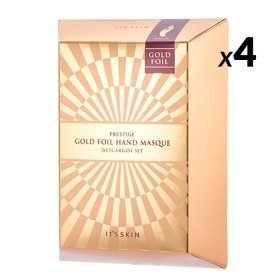 Набор масок для рук It's Skin Prestige Gold Foil Hand Masque D'escargot Set