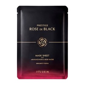 Тканевая маска It's Skin Prestige Rose De Black Mask Sheet