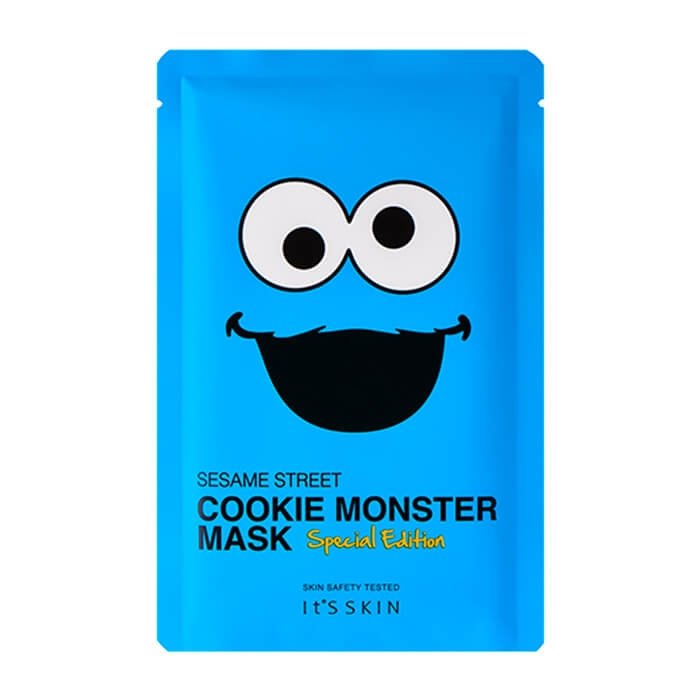Тканевая маска It's Skin Sesame Street Mask Special Edition Cookie Monster