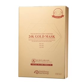 Тканевая маска J&G Gold Snail Face Nutrition & Deep Hydration 24K Gold Mask (10 шт.)