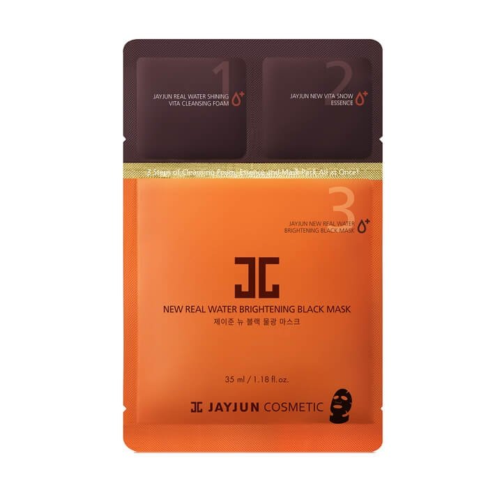 Набор для лица Jayjun Real Water Brightening Black