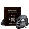 Глиняная маска JJ Young Pore Charcoal Mud Sheet Mask