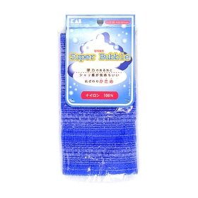 Мочалка для душа Kai Super Bubble Blue