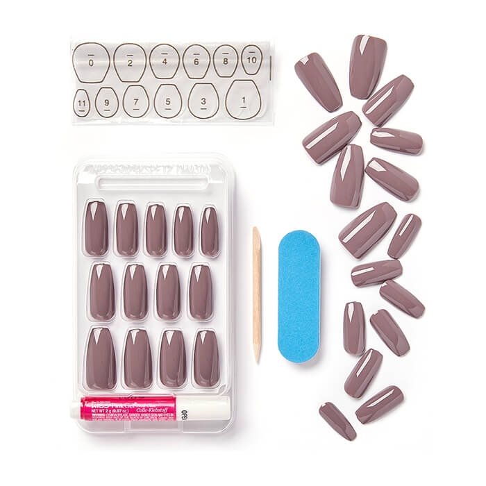 Набор накладных ногтей Kiss Gel Fantasy Nail Kit (KGN10C)