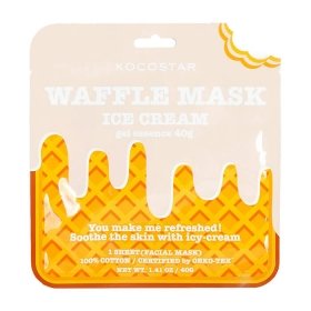 Тканевая маска Kocostar Waffle Mask Ice Cream