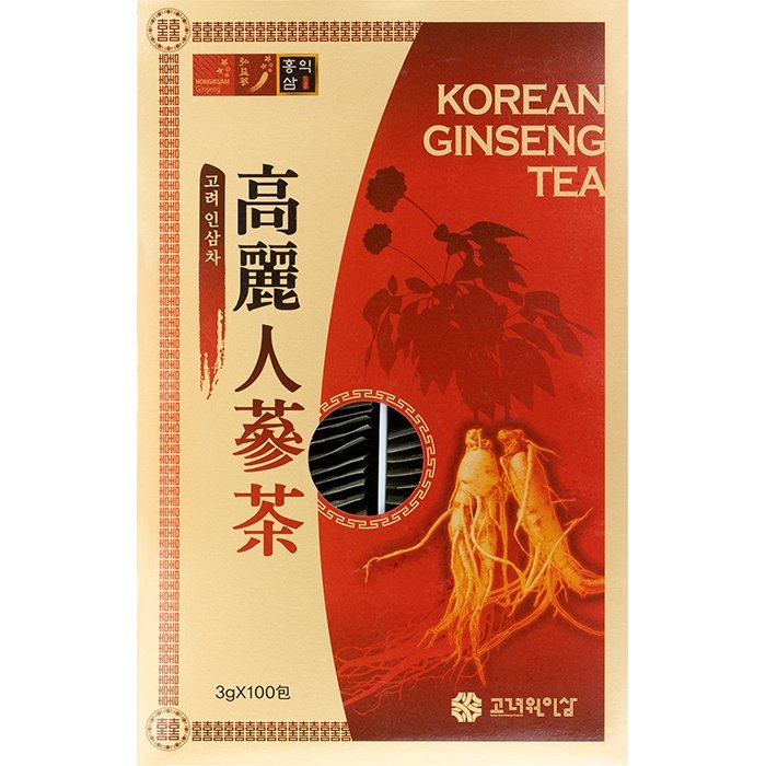 Чай с корнем красного корейского женьшеня Korean One Ginseng Tea - 100 пакетиков