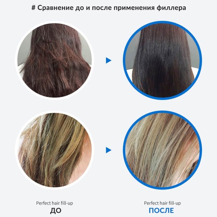 Филлер для волос La’dor Perfect Hair Fill-Up (10 шт)