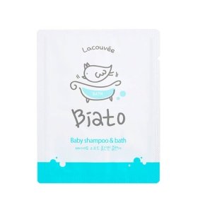 Шампунь и пенка для купания 2 в 1 Lacouvee Biato Baby Shampoo & Bath (3 мл)