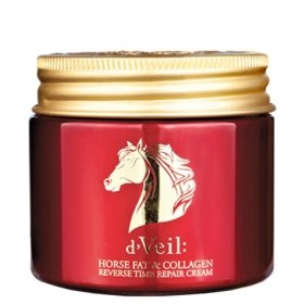 Крем для лица Ladykin d’Veil Horse Fat & Collagen Reverse Time Repair Cream