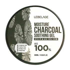 Гель с древесным углём Lebelage Moisture Charcoal 100% Soothing Gel