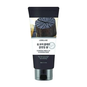 Пенка для умывания Lebelage Charcoal Pore Clay Cleansing Foam