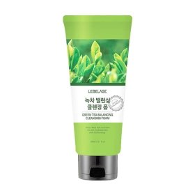 Пенка для умывания Lebelage Green Tea Balancing Cleansing Foam 