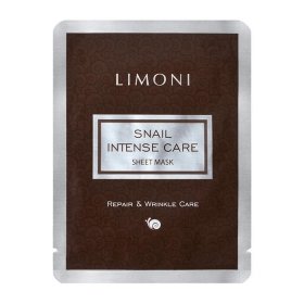 Тканевая маска Limoni Snail Intense Care Sheet Mask