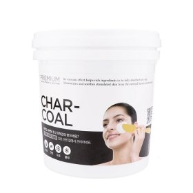 Альгинатная маска Lindsay Premium Charcoal Modeling Mask Bucket (820 г)
