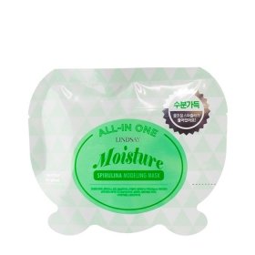 Альгинатная маска Lindsay All-in One Moisture Spirulina Modeling Mask