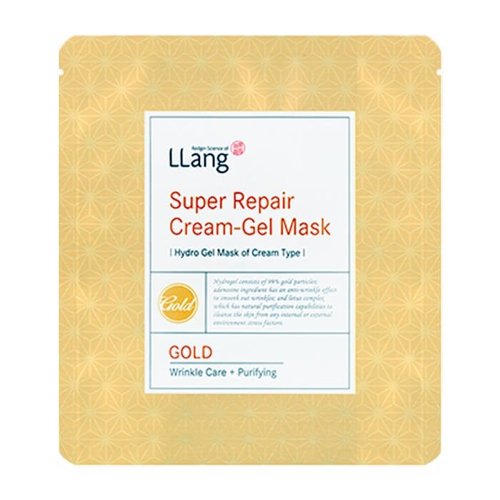 Гидрогелевая маска Llang Super Repair Cream-Gel Mask - Gold