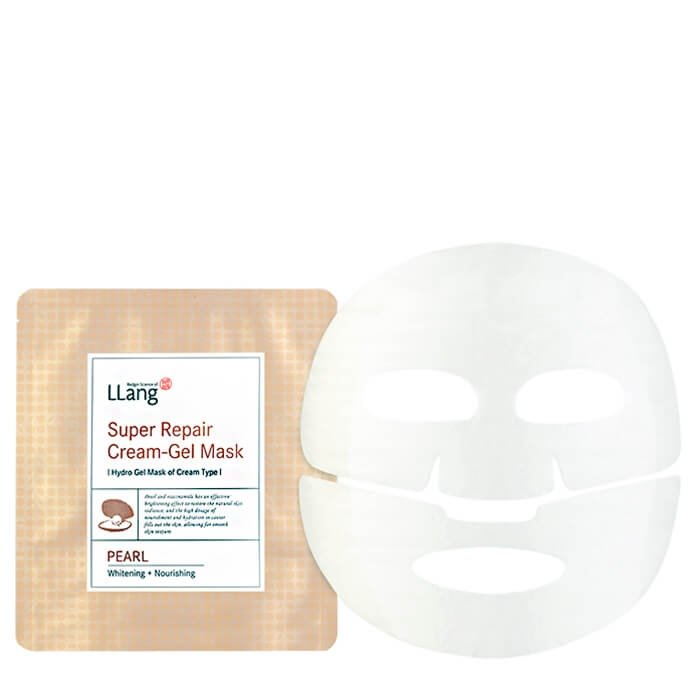 Гидрогелевая маска Llang Super Repair Cream-Gel Mask - Pearl