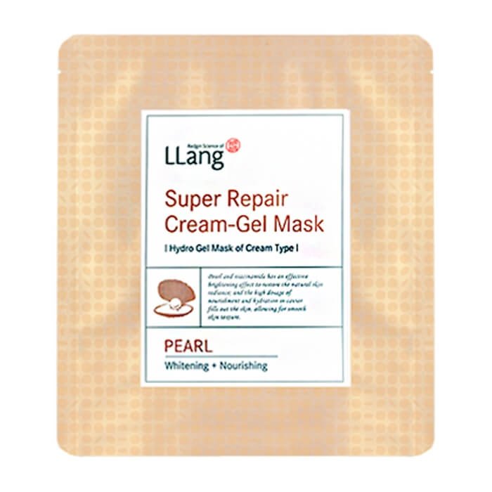 Гидрогелевая маска Llang Super Repair Cream-Gel Mask - Pearl