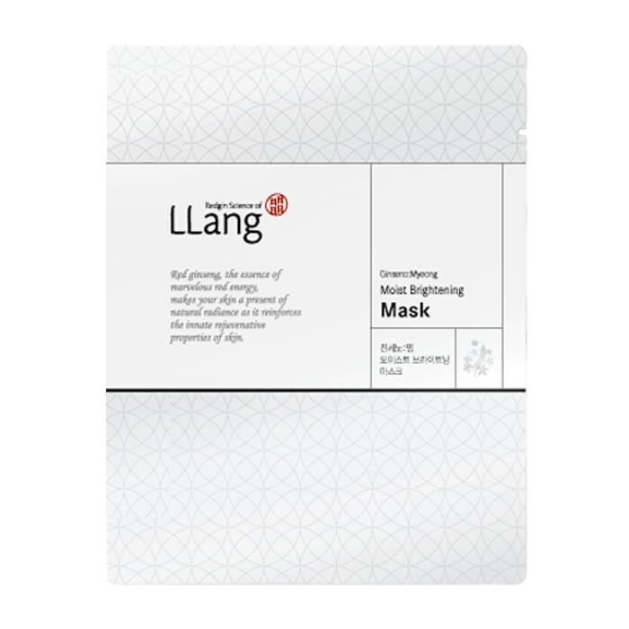 Тканевая маска Llang Ginseno: Myeong Moist Brightening Mask