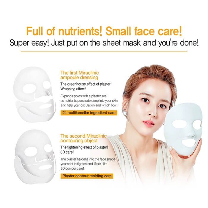 Гипсовая маска Maxclinic Miraclinic Ampoule Gypsum Mask