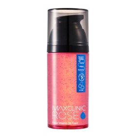 Очищающая пенка Maxclinic Rose Vitamin Oil Foam 