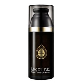 Очищающая пенка Maxclinic Royal Caviar Oil Foam Black Edition