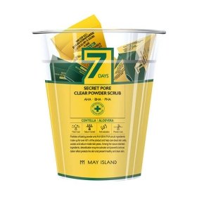 Скраб для лица May Island 7 Days Secret Pore Clear Powder Scrub (12 шт.)