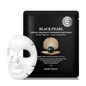 Набор тканевых масок Medi Flower Special Treatment Energizing Skin Mask Black Pearl (5 шт)