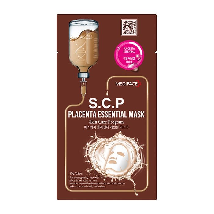 Тканевая маска Mediface S.C.P Placenta Essential Mask