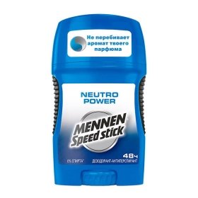 Дезодорант Mennen Speed Stick Neutro Power