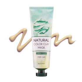 Маска для лица Missha Natural Color Clay Mask - Pore Care