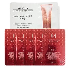 Набор пробников ВВ кремов Missha M Perfect Cover & Signature Real Complete