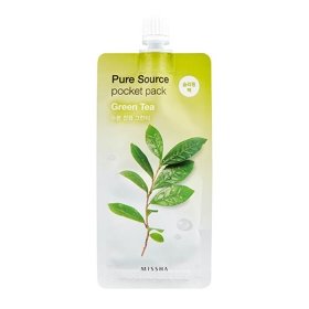 Ночная маска Missha Pure Source Pocket Pack - Green Tea