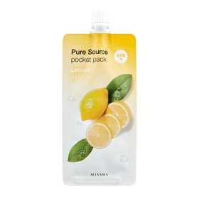 Ночная маска Missha Pure Source Pocket Pack - Lemon