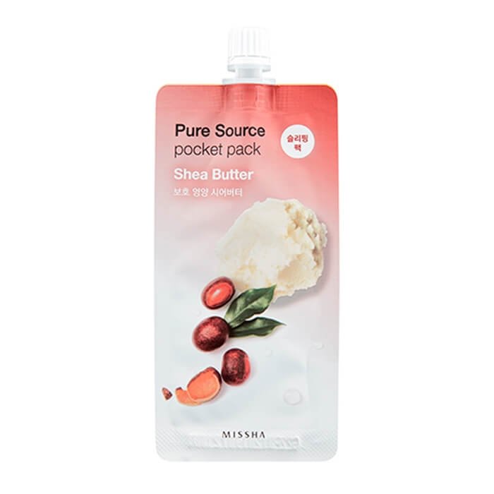 Ночная маска Missha Pure Source Pocket Pack - Shea Butter