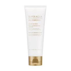 Очищающая пенка Missha Super Aqua Cell Renew Snail Cleansing Foam