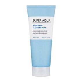 Очищающая пенка Missha Super Aqua Refreshing Cleansing Foam