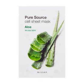 Тканевая маска Missha Pure Source Cell Sheet Mask - Aloe