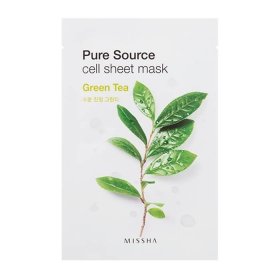 Тканевая маска Missha Pure Source Cell Sheet Mask - Green Tea