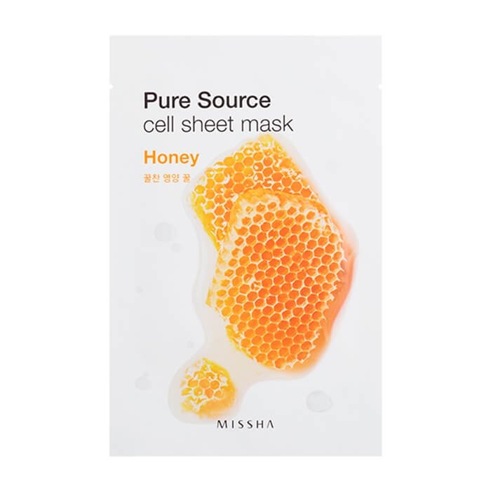 Тканевая маска Missha Pure Source Cell Sheet Mask - Honey