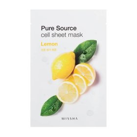 Тканевая маска Missha Pure Source Cell Sheet Mask - Lemon