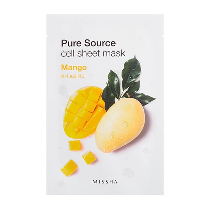 Тканевая маска Missha Pure Source Cell Sheet Mask - Mango