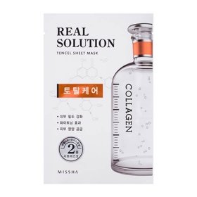 Тканевая маска Missha Real Solution Tencel Essential Sheet Mask - Collagen