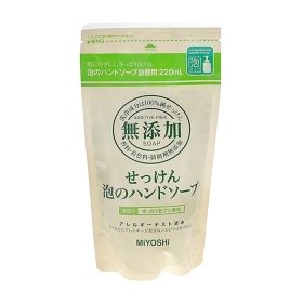 Жидкое мыло для рук Miyoshi Additive Free Bubble Hand Soap (рефилл)