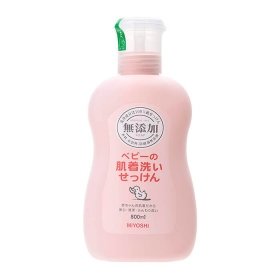 Жидкое мыло для стирки Miyoshi Additive Free Laundry Liquid Soap (For Babies)