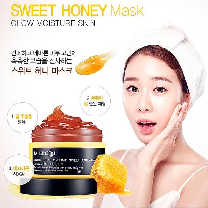 pille Glow Kent Маска для лица Mizon Enjoy Fresh-On Time Sweet Honey Mask – купить в Москве  | Интернет-магазин SIFO